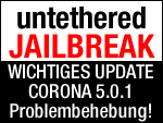 Problembehebung iOS 5.0.1 untethered Jailbreak "launchctl" via Corona 5.0.1 untether!