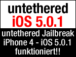 Untethered iOS 5.0.1 Jailbreak auf iPhone 4 geglückt!