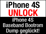iPhone 4S Unlock: Baseband Bootrom Dump geglückt!