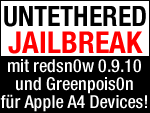 Untethered Jailbreak für iOS 5.0.1 mit Redsn0w 0.9.10 & Greenpois0n!