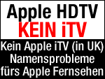Apple HDTV darf nicht Apple iTV heißen