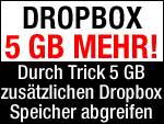 5 GB Dropbox Speicher kostenlos abstauben