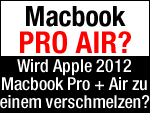 Die Zukunft des Macbook Pro und Macbook Air...