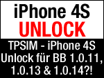 iPhone 4S Unlock mit TPSIM statt Gevey SIM?