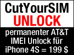 IMEI Unlock ist wieder da - iPhone 4S Unlock 199 Dollar