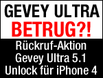 50 Dollar Gevey Ultra 5.1 iPhone 4 Unlock nutzte kostenlosen SAM Unlock