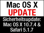 UPDATE: Mac OS X 10.7.4 und Safari 5.1.7