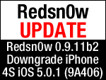 Download Redsn0w 0.9.11 b2 - iPhone 4S Downgrade