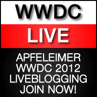 WWDC 2012: Liveticker Livestream Apple WWDC Keynote Live 3