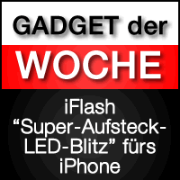iFlash - Aufsteckblitz fürs iPhone - Gadget der Woche GdW001
