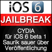 Saurik sauer wegen Cydia für iOS 6 beta