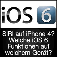 iOS 6 Funktionen: Keine Navigation & Siri für iPhone 4 & iPad 2