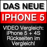 Video vergleicht iPhone 5 Rückseite mit iPhone 4S
