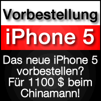 Chinamann nimmt iPhone 5 Vorbestellungen entgegen