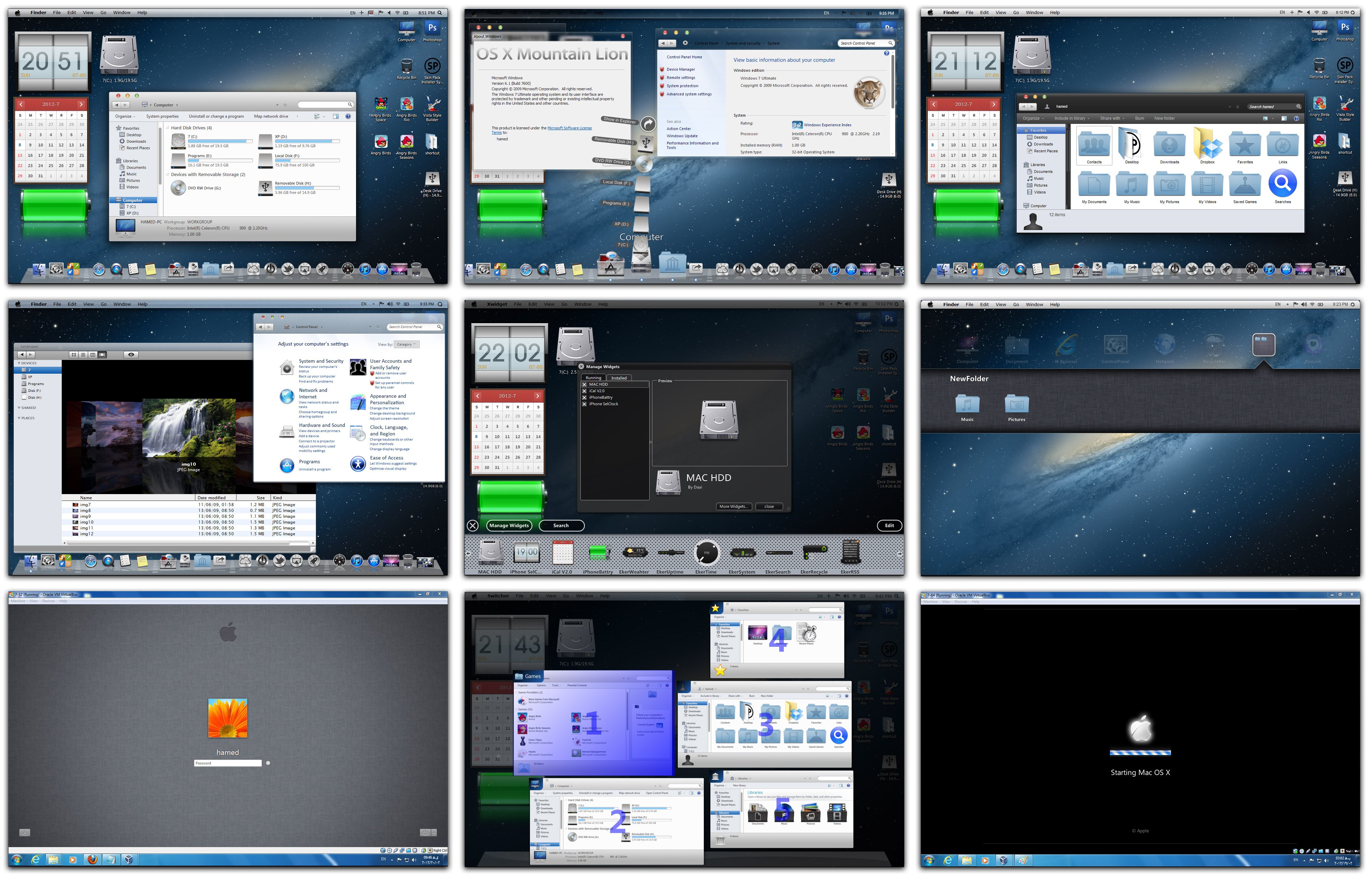 osx on windows virtual pc