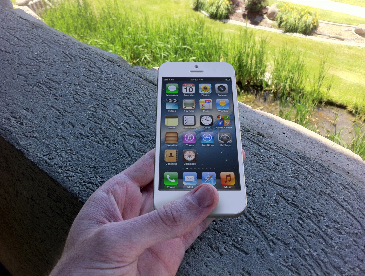 iPhone 5 Rendering mit 4 Zoll