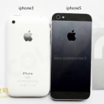 iPhone 5 Fotos! Bilder zeigen iPhone 5 im Vergleich mit iPhone 3GS & iPhone 4! 2