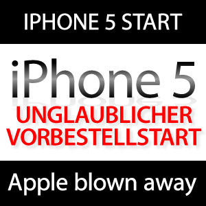 iPhone 5 Start hat Apple umgehauen