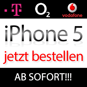 Vorbestellen iPhone 5 bei Telekom, O2, vodafone