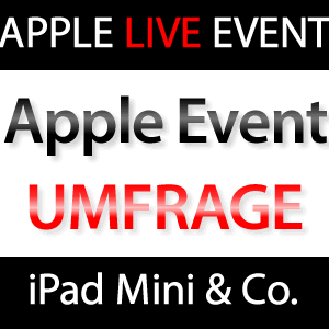 Umfrage zum Apple iPad Mini Event