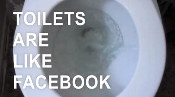 Toiletten sind wie Facebook!