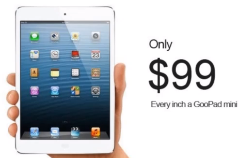 iPad mini für 99 Dollar - Goopad mini machts möglich!