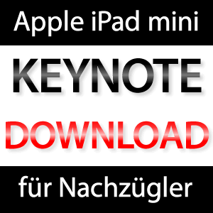 Apple iPad mini Keynote Video Download