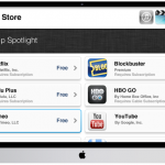 Apple HD Fernseher mit Siri, FaceTime & Apple TV AppStore (Konzept) 1