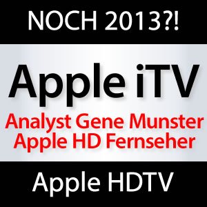 Apple Fernseher 2013
