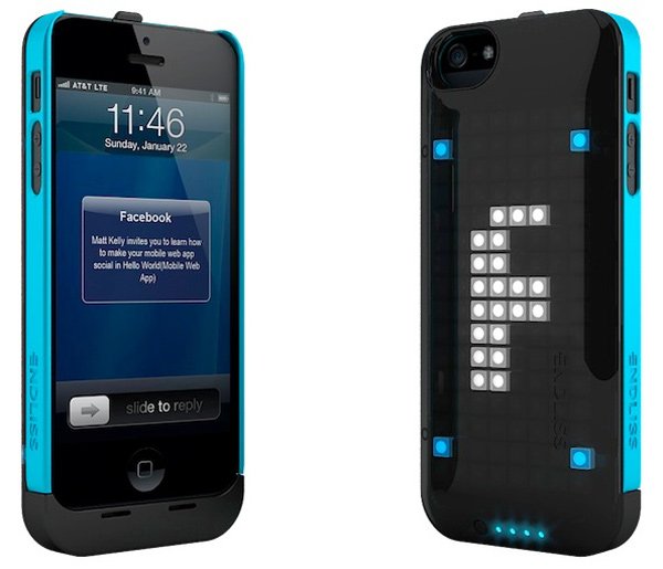 iPhone 5 LED Notification Case: Leuchtanzeige für Mitteilungen auf iPhone Hülle! 1