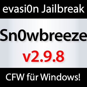 Download: Sn0wbreeze v2.9.8 iOS 6.x Custom Firmware Tool für Windows