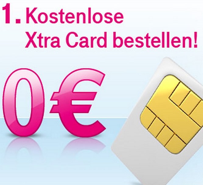 Kostenlose Telekom Xtra Card (Prepaid) ist wieder da! 4