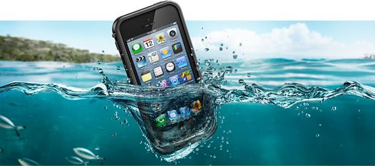 Wasserdichte iPhone 5 Hülle: LIFEPROOF FRE! 4