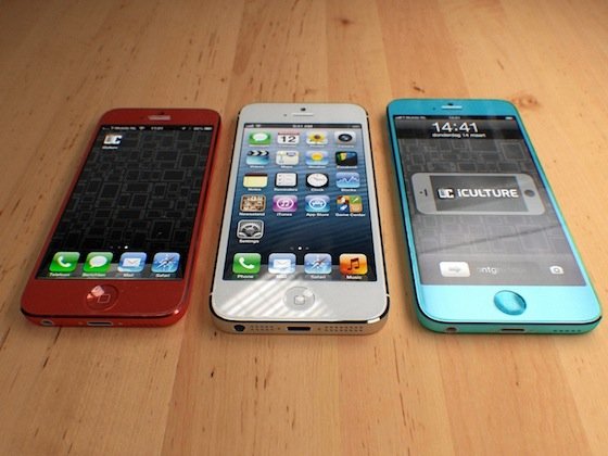 Bilder: Apple Plastik-iPhone in bunt! (4 Zoll und 4,5 Zoll iPhone Konzept) 1