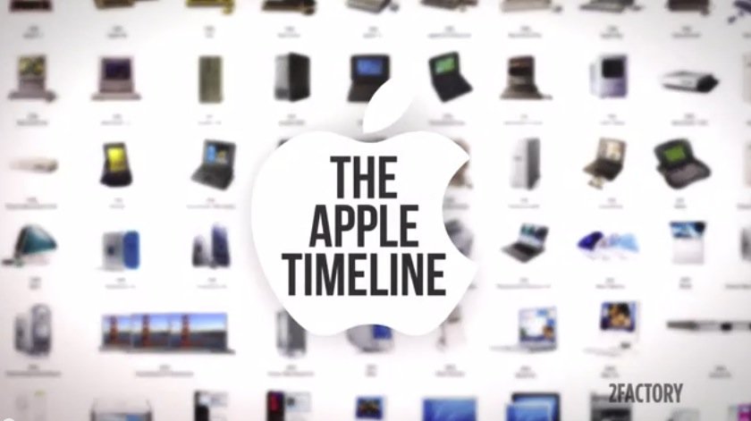 Die Apple Timeline / Story von 1976 bis iPhone 5 in 3 Minuten (Video) 1