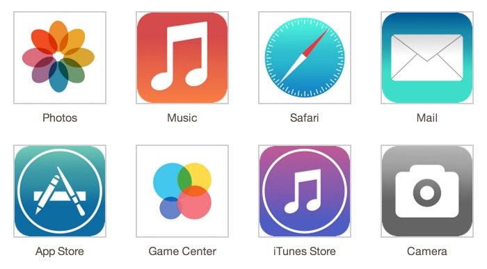 Neue iOS 7 App Icons! 1