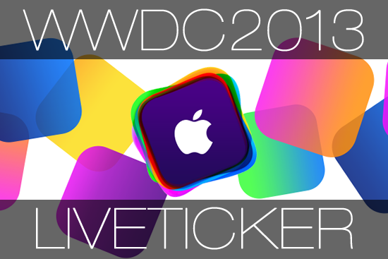 WWDC 2013 LIVE - Liveticker zur iOS 7 & Mac OS X 10.9 Keynote 1