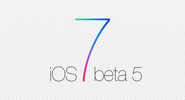 iOS 7 beta 5 Release am 12. August? 1