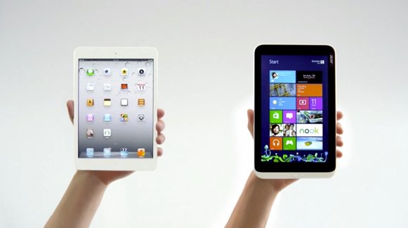 Lachnummer? Microsoft Acer Iconia W3 vs. Apple iPad mini! 12