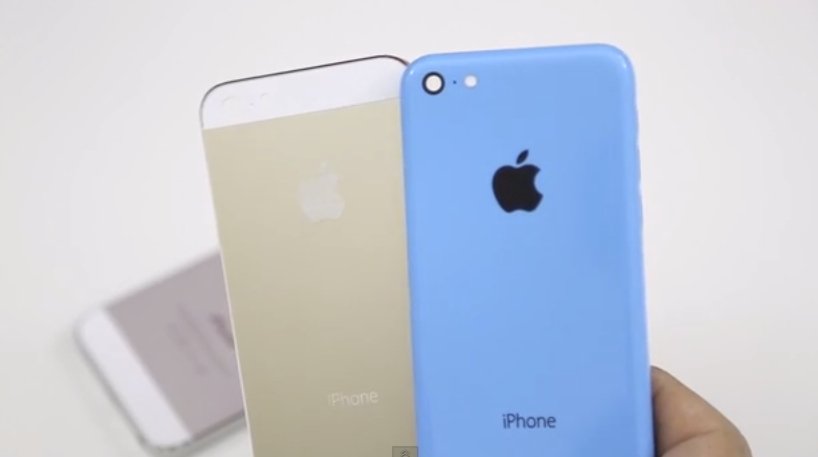 Video: iPhone 5C baby-blau, iPhone 5S champagner-gold 5