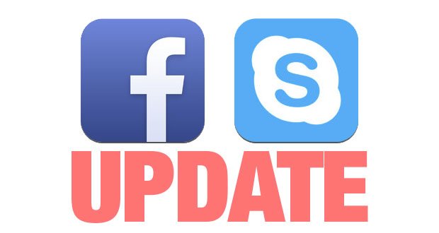 Updates: Facebook 6.4 & Skype 4.10 mit HD Video für iPhone & iPad 2