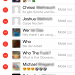 WhatsApp im iOS 7 Design 2