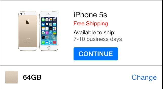 iPhone 5s Verkauf startet mit 7-10 Tagen Lieferzeit in Australien! 1