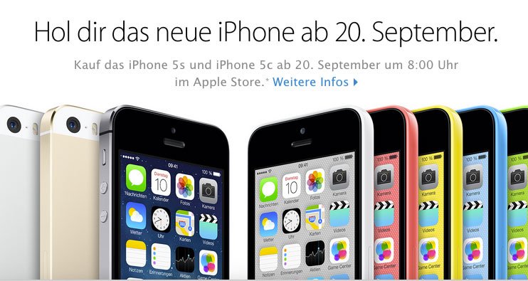 Apple Store: Wo Schlangestehen fürs iPhone 5s / 5c? 2
