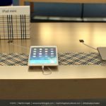 iPad mini 2 in gold und Burberry im Apple Store 3