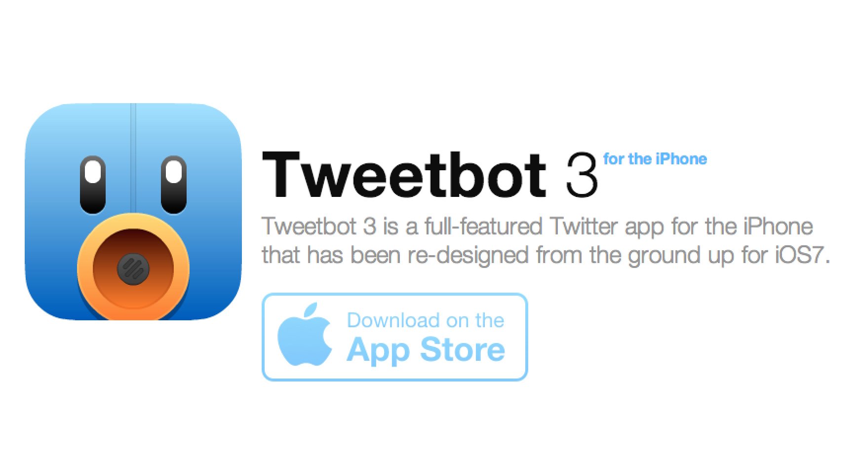Für iOS 7 gemacht: Tweetbot 3 zum Einführungspreis! 1