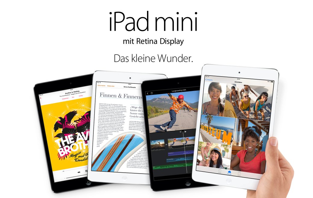 Lieferzeiten iPad mini 2 mit Retina Display bei Apple, Telekom, Vodafone (Update 2) 1