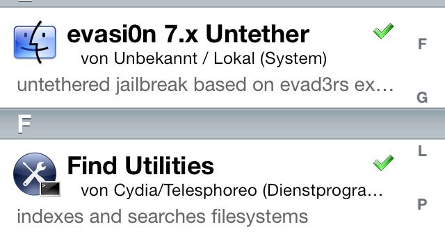 iOS 7 Jailbreak: kompatible iOS 7 Jailbreak Cydia Apps & Tweaks! 1