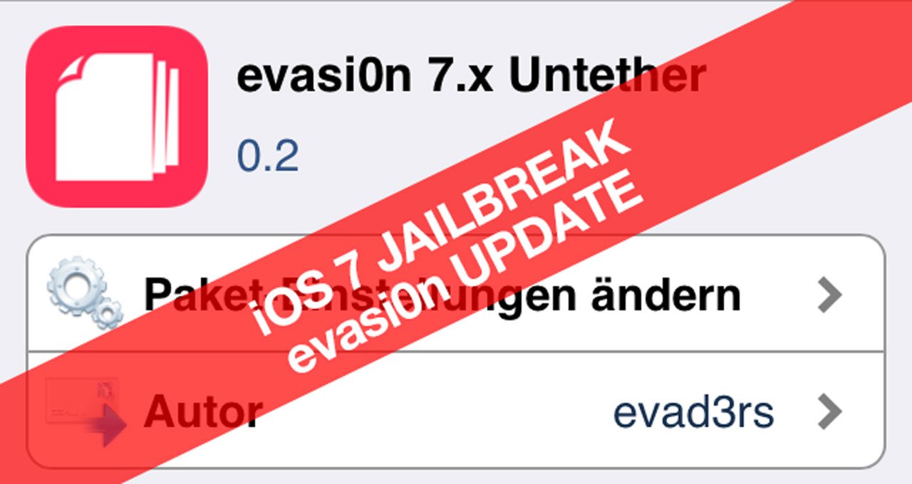 iOS 7 Jailbreak: Evasi0n 0.2 Untether Update in Cydia (Download) 2