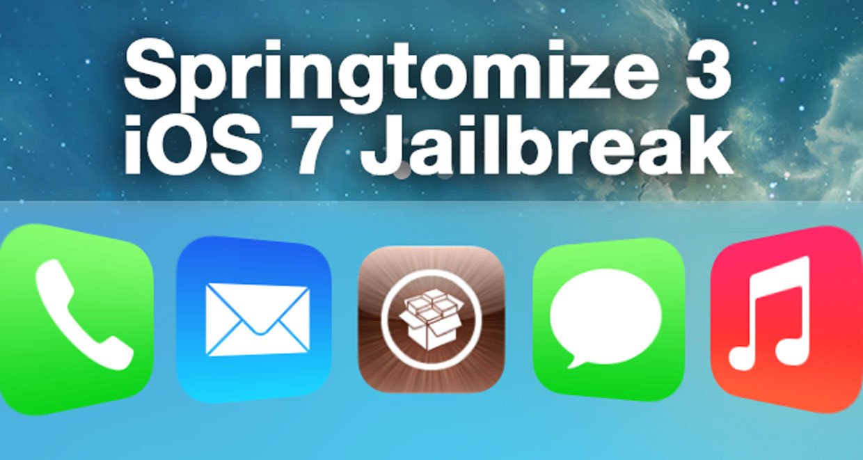 Springtomize 3 für iOS 7 Jailbreak (Cydia Tweak) 1